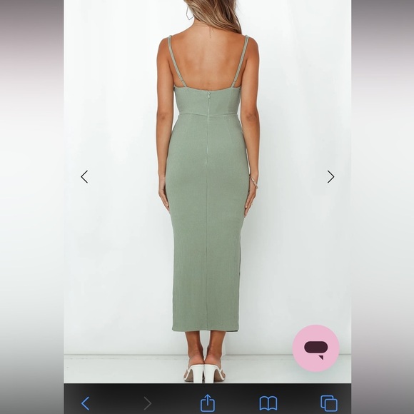 Hello Polly Ribbed Midi Dress - Picture 7 of 9